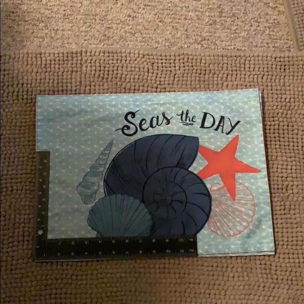 2 - “Seas the day” Placemats  Pre Owned